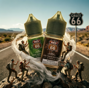 美國ROUTE 66公路 煙油 40mg 高濃度丁鹽 美式醇厚菸草風味 老煙民專屬真菸替代口糧