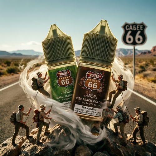 美國ROUTE 66公路 煙油 40mg 高濃度丁鹽 美式醇厚菸草風味 老煙民專屬真菸替代口糧